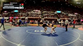 G - 190 lbs Champ. Round 1 - Mariah Colunga, Billings Skyview Girls vs Madison Neely, Jefferson (Boulder) Girls
