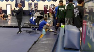 215 lbs Champ. Round 1 - Peter Roussis, St. Joseph, Sea vs Elijah Pye, Iona Prep