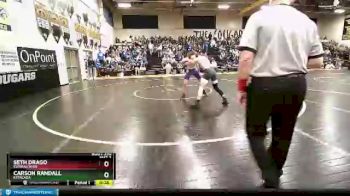 145 lbs Cons. Round 2 - Carson Randall, Estacada vs Seth Drago, Elmira/Crow