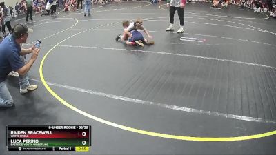 53/56 Quarterfinal - Raiden Bracewell, White Knoll vs Luca Perino, Eastside Youth Wrestling