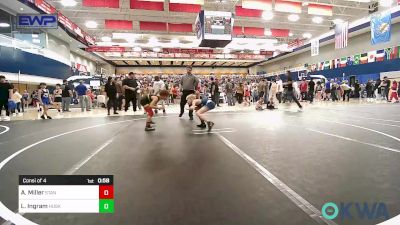 64 lbs Consi Of 4 - Ayson Miller, Standfast OKC vs Liam Ingram, Husky Wrestling Club