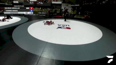 53 lbs Quarters - Suliman Abdullah, Mad Dawg Wrestling Club vs Tanner Houck