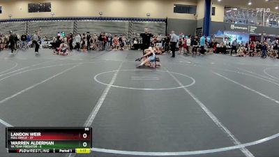 96 lbs Round 1 (8 Team) - Landon Weir, Full Circle vs Warren Alderman, VA Team Predator