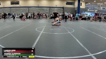 96 lbs Round 1 (8 Team) - Landon Weir, Full Circle vs Warren Alderman, VA Team Predator