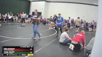 80 lbs Round 2 - Aria Bushaw, Carolina Reapers vs Paige Vacari, Cane Bay Cobras