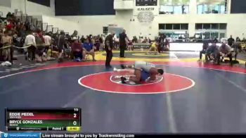 113 lbs Cons. Round 5 - Eddie Medel, Western vs Bryce Gonzales, Norco