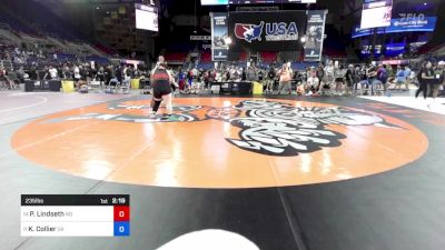 235 lbs Quarters - Phoenix Lindseth, ND vs Kinslee Collier, OK