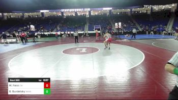 220 lbs Round Of 32 - Maximo Fenn, Catholic Memorial vs Ben Burdetsky, Wakefield