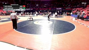 2A 120 lbs Champ. Round 1 - Jake Lowitzki, Crystal Lake (Prairie Ridge) vs Jack Hogan, Chicago (St. Rita)