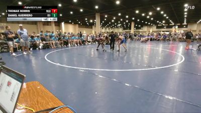 120 lbs Round 4 (6 Team) - Thomas Norris, Powerhouse vs Daniel Guerrero, Funky Boyz