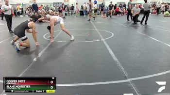 150 lbs Round 6 (8 Team) - Blake Hostetter, Team Shutt vs Cooper Dietz, Kiski Pride