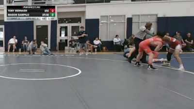 115 lbs Rr Rnd 3 - Toby Bernash, Upstate Uprising Reborn - HSC vs Mason Sampilo, GPS Red - HSC