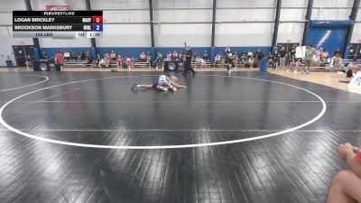 105 lbs Logan Brickley, Maryland vs Brookson Marksbury, Michigan Blue