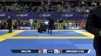 Herman Gijsbert V. D. Berg vs Pascal Letang 2025 European Jiu-Jitsu IBJJF Championship