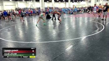 126 lbs Round 7 (8 Team) - Tanner Guenot, MAWA Blue vs Caleb Laclair, Head Hunters Wrestling Club