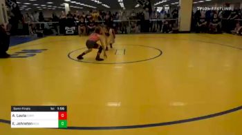 84 lbs Semifinal - Alexis Lauta, Corry vs Emma Johnston, Hickory