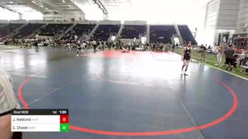 130 lbs Quarterfinal - Jw Naslund, Westend Wrestling vs Curtis Chase, DeGroat's Grapplers