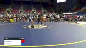 160 lbs Round Of 64 - Luis Mendoza, Washington vs Elijah Penton, Florida