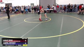 113 lbs 5th Place Match - August Reigh, Dillingham Wolverine Wrestling Club vs Gabriel Crockett, Pioneer Grappling Academy