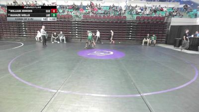 150 lbs Consi Of 8 #2 - William Jenkins, Blue Ridge vs Nahaze Wells, Lakewood