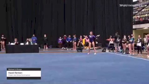 Hazel Renken - Women's Group, Power and Grace Gymnastics - 2021 Women's Xcel Region 4 Championships