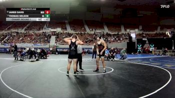 215-D4 Champ. Round 1 - James Davis, Morenci High School vs Thomas Nelson, Bagdad High School