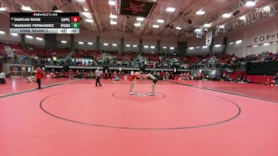 150 lbs Cons. Round 2 - Duncan Ross, Coppell vs Mariano Fernandez, Coronado