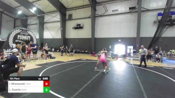 145 lbs 5th Place - Isabelle Milanowski, Twin City Wrestling Club vs Luna Duarte, Damaged Ear WC