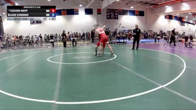 120 lbs Cons. Round 2 - Colton Hepp, Heavy Hitting Hammers vs Blake Condino, Heavy Hitting Hammers