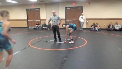 90 lbs Rr Rnd 4 - Riley Karwowski, Misfits Girls Wrestling vs Kameron Ray, Phoenix Girls Red