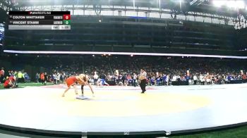 D3-132 lbs Quarterfinal - Colton Whittaker, Frankenmuth vs Vincent Stamm, Lake Odessa Lakewood