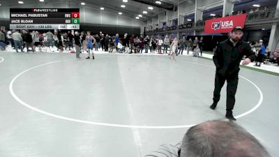 138 lbs Cons. Sub-rd Of 16 - Michael Pabustan, Reddot Wrestling Club vs Jace Sloan, Indiana