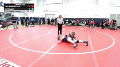 C-242 lbs Round Of 16 - Cadderly Meeker, OH vs Aidyn Licht, NY