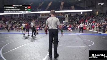 60 lbs 1st Place Match - Raelee Prater, Pratt Wrestling Club vs Bri?eon Daugherty, RSA Red Storm
