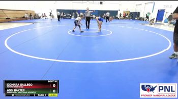 100/110 Round 3 - Xiomara Gallego, Poway Wrestling vs Addi Baxter, Sanderson Wrestling Academy