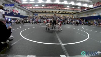 52 lbs Semifinal - Winston Bolay, Perry Wrestling Academy vs Liam Avalos, Standfast OKC