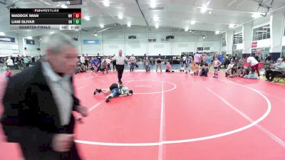 J-70 lbs Quarterfinal - Maddox Iman, WV vs Liam Glivar, OH