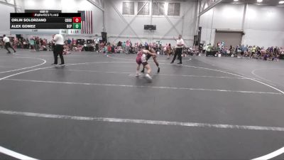 138 lbs Round 1 (6 Team) - Orlin Solorzano, Cordoba Trained vs Alex Gomez, BC Predators