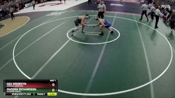 Champ. Round 1 - Asa Wegrzyn, Lincoln Christian vs Madden Richardson, Elkhorn North