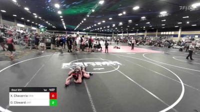 95 lbs Round Of 32 - Xavier Chavarria, Grindhouse WC vs Drayger Cloward, Uintah