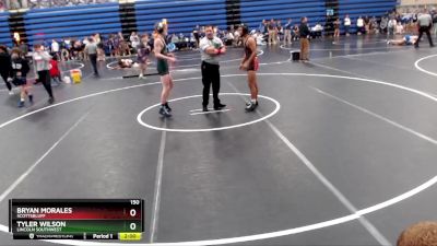 150 lbs Round 2 - Bryan Morales, Scottsbluff vs Tyler Wilson, Lincoln Southwest