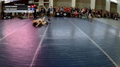 110 lbs Cons. Round 2 - Austin Parker, Nevada vs Ben Vertner, Idaho
