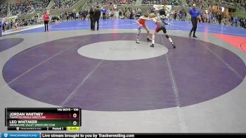 106 lbs Champ. Round 1 - Leo Whitaker, Snoqualmie Valley Wrestling Club vs Jordan Whitney, Thurston Middle Wrestling