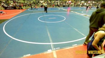 73 lbs Round Of 16 - Ryan Noll, Claremore Zebras vs Ty Martin, Immortal Athletics WC