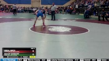 1 - 120 lbs Cons. Round 2 - Isreal Birch, Northampton High School vs Bishop Hanscom, Middlesex High School