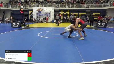 215 lbs Consy 2 - Dom Vennare, West Allegheny vs Jared Blobe, Notre Dame GP