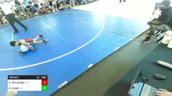 66 lbs Rr Rnd 2 - Ej Fernandez, Grindhouse WC vs Aaron Lopez, Red Wave Wrestling