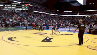 G100-4A Cons. Semi - Kayleigh Reese, Calhan High School Girls vs Veronika Hafer, Holy Family Girls