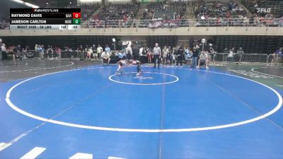 56 lbs Round Of 16 - Raymond Davis, Davidsonville vs Jameson Carlton, Hudson Falls