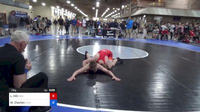 71 kg Rnd Of 128 - Landon Hill, Brighton Wrestling Club vs William Clayton, Utah